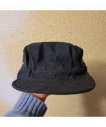 Vintage Carhartt Union Made Sanforized Railroad Hat Cap Blue Denim 50&#39;s ... - £152.16 GBP