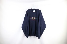 Vintage 90s Streetwear Mens 2XL Distressed Spell Out Texas Crewneck Sweatshirt - £35.57 GBP