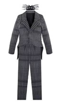 Boys The Nightmare Before Christmas Jack Skellington Costume Sz 7/8 New Disney - £25.94 GBP