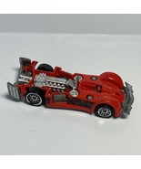 Hot Wheels 1995 Road Rocket Red Subterranean Recovery Crew Die cast G2 - £3.83 GBP