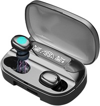 True Wireless Earbuds with Microphone Bluetooth Earbuds IPX7 Waterproof ... - £30.42 GBP
