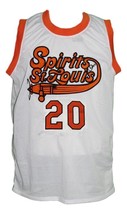 Maurice Lucas Custom Spirits of St Louis Aba Basketball Jersey White Any Size - £27.52 GBP+