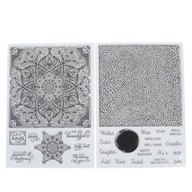 Crafter&#39;s Companion Texture Clear Background Stamp 678468 NEW - $22.21
