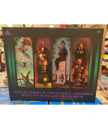 Disney Parks Haunted Mansion Stretching Portraits Puzzle Set of 4 Puzzle... - £39.88 GBP