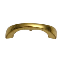 Vintage Brass Smooth Raised Knob Handles Pulls 1 3/4&quot; - £7.61 GBP