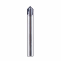 Spetool 90 Degree Carbide V Bits With Tiain Coated 4 Flutes, Chamfer End... - $44.96