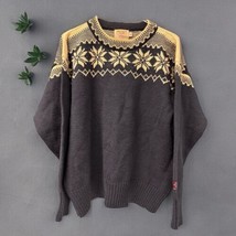 Vintage Devold Made In Norway Pure New Wool Pullover Nordic Knit Sweater... - $79.19