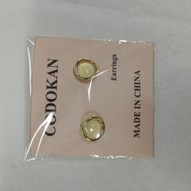 CODOKAN Earrings  Personalized, golden pearl earrings - £19.52 GBP