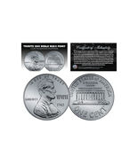 1943 TRIBUTE Steelie WWII Steel PENNY Coin Clad in Genuine PLATINUM Lot ... - €11,21 EUR