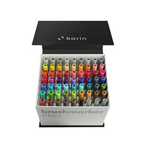 Mega Box Karin Brush Marker Pro Brushpens Water Based Ideal for Painting... - $294.00