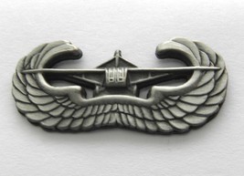 Glider Wings Us Army Air Force Pewter Lapel Pin 1.3 Inches - £4.56 GBP
