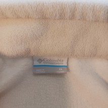 Columbia Sportswear WG6756 Youth Girls Sz XL 18-20 Full Zip Fleece Cream Jacket image 3