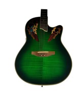 Ovation Guitar - Acoustic electric Cs257 Green Sunburst Right handed 466936 - $479.00