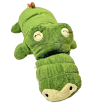 Vintage NICI GmbH Germany Plush Green Crocodile Pillow Stuffed Animal 29" - $42.55