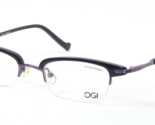 OGI Heritage 4023 920 Schwarz/Lila Brille Brillengestell 46-20-140mm Japan - £63.58 GBP