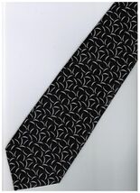 EB14 Black White Necktie - $19.99
