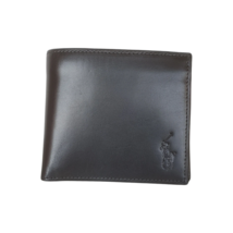 Polo Ralph Lauren Pony Bifold Leather Wallet $149 Free Worldwide Shipping - $89.10