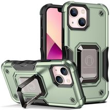 for iPhone 12 Pro (Color: Green) Ring Holder Hard Back Hard Silicon Cove... - $834.34 MXN