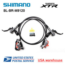New Shimano Xtr BL-M9120 BR-M9120 4 Pistons Hydraulic Disc Ice Tech Brake Set - £335.72 GBP