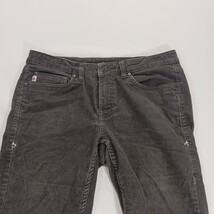 Stio Corduroy Pants Womens 8 (30×30) Black Cotton Stretch 5 Pocket Style 1275F19 image 12