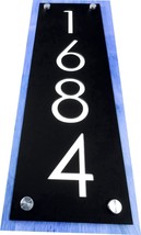 House Address, Modern House Numbers, Acrylic Colors, Business Address vertical - £20.77 GBP+