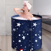 Portable Bathtub, Foldable Adult Japanese Soaking Bath Tub, Bdl Freestanding Ice - £51.76 GBP