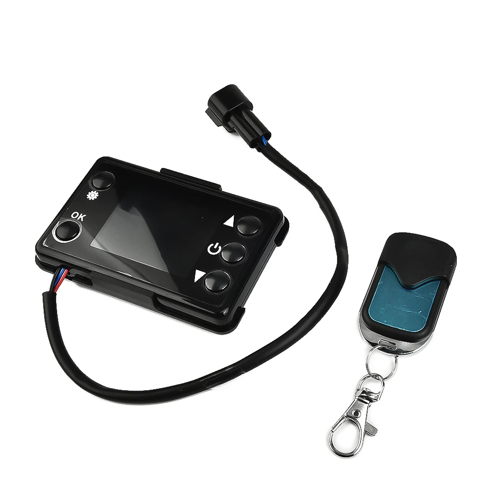 Universal Air Heater Parking Heater Controller Kit LCD Monitor Switch+Remote C - £21.31 GBP