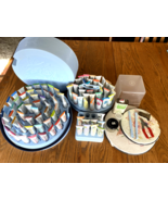 Vintage Lot Tri-Chem Paint lot Vintage Case &amp; Caddy  87 Tubes Liquid Emb... - $2,719.58 MXN