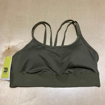 All in Motion Size Large Women&#39;s Light Support Racerback Run Sports Bra ... - £11.53 GBP