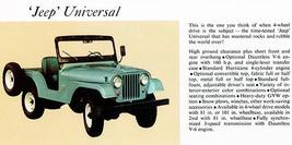 1967 Jeep Universal - Promotional Advertising Poster - $32.99