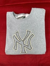 Majestic Homebase Collection VTG Gray NY New York 2XL Sweatshirt Zip 10451 Never - £46.70 GBP