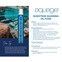 Aquage SeaExtend Silkening Oil Foam, 8 Oz. image 2