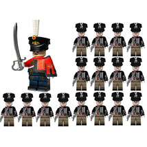 Napoleonic Wars Prussia Totenkopf Hussars Officers Army 21 Minifigures Lot - $624.89 MXN