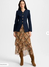 2025 NEW AUTHENTIC VERONICA BEARD Cynthia Tailored Denim Jacket $678 - $5,356.80 MXN