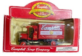 1997 Campbells Soup Delivery Truck Diecast 125yr Advertise Collectible Souvenir - £3.18 GBP