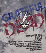 Grateful Dead Shirt Adult Men&#39;s Tie-Dye 1990 Spring Tour Albany New York... - £19.60 GBP