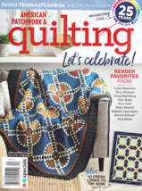 Better Homes &amp; Gardens American Patchwork &amp; Quilting April 2018 Reader F... - £6.68 GBP