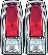 66-67 Chevy II Nova Arrière Queue Arrière Dessus Léger Lampe Assemblages Frein - £232.71 GBP