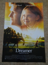 Dreamer - Movie Poster With Kurt Russell And Dakota Fanning - $21.00