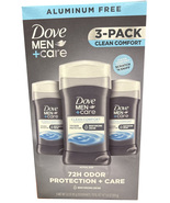 Dove Men+Care Aluminum-Free Deodorant; Clean Comfort, 3 Ounce (Pack of 3) - £20.95 GBP