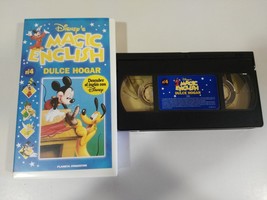 Sweet Home Magic English Discover English with WALT DISNEY VHS Film Tape... - $8.79