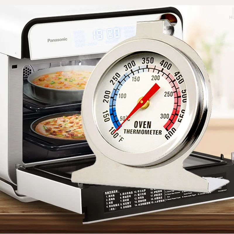 Stainless Steel Oven Cooker Thermometer Temperature Gauge Mini Thermometer Grill - £41.67 GBP