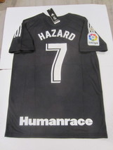 Eden Hazard #7 Real Madrid Pharrell Williams Humanrace Soccer Jersey 2020-2021 - £94.14 GBP