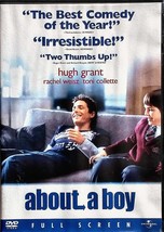 About A Boy [DVD, 2003 Full Screen] Hugh Grant, Rachel Weisz, Toni Collette - £0.89 GBP