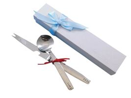 Zig Zag by Lisa Jenks for Lunt Stainless Steel Modernist Bar Set Knife S... - $41.61 CAD