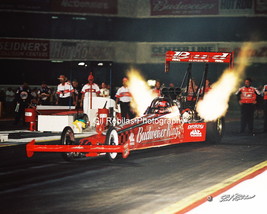 8x10 Color Drag Racing Photo Kenny Bernstein 2001 Budweiser King Fuel Dragster - £10.38 GBP