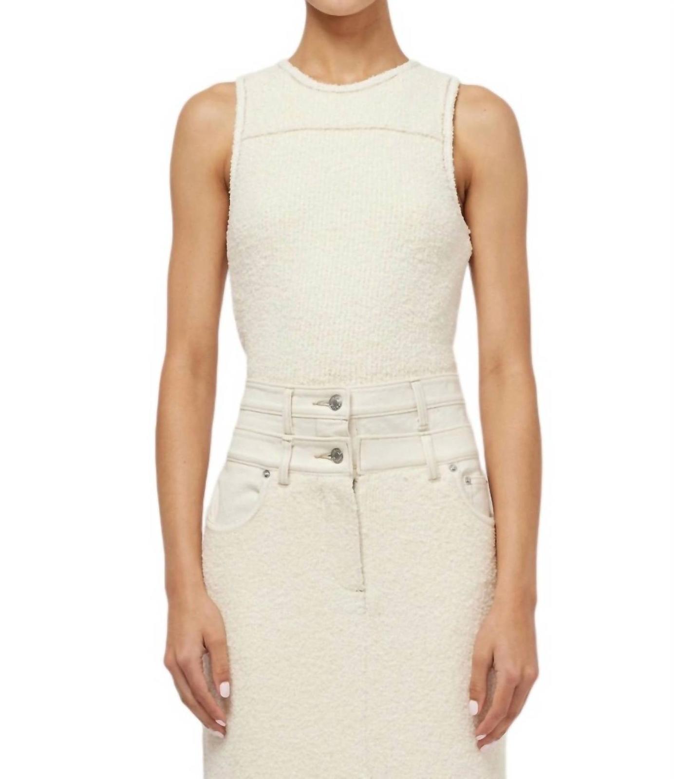 Jonathan Simkhai Sianna Cross Back Tank Top Size M - $111.87