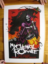 My Chemical Romance Poster Another Day Down Festival Hall Melbourne Jan 29 - £209.05 GBP