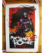 My Chemical Romance Poster Another Day Down Festival Hall Melbourne Jan 29 - $368.23 CAD