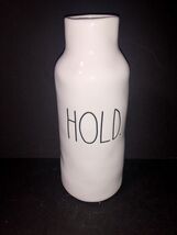 RAE DUNN HOLD Ceramic White VASE Artisan Collection By Magenta 8.75" Tal... - $17.00